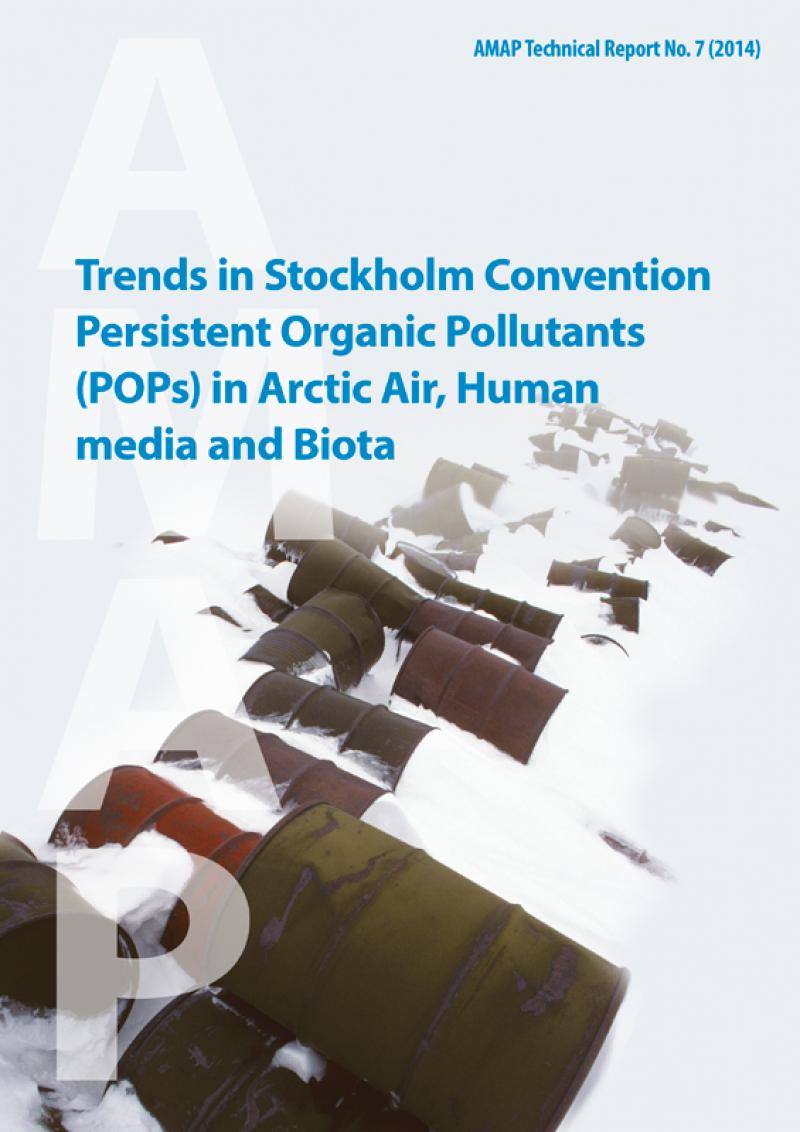 Trends in Stockholm Convention Persistent Organic Pollutants (POPs) in Arctic Air, Human media and Biota
