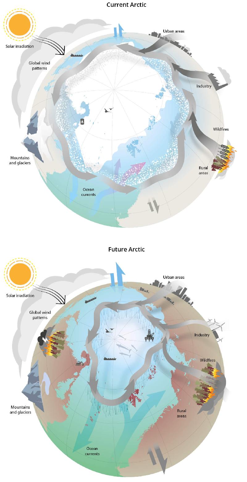Under future climate change conditions the Arctic will be subject to numerous...